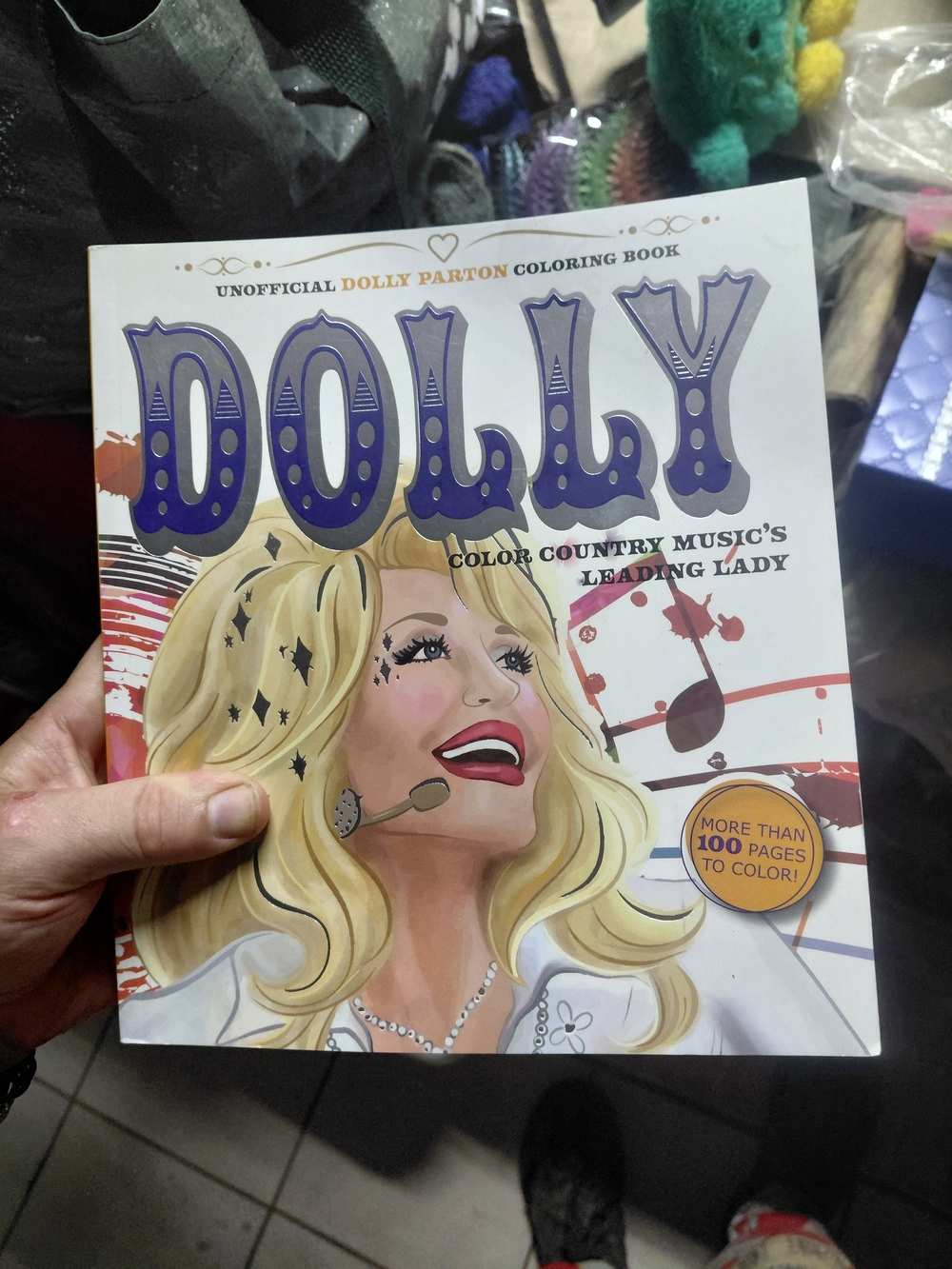 the Unofficial Dolly Parton Coloring Book: Color Country Music's Leading Lady